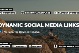Dynamic Social Media Links | DaVinci Resolve 51756452