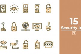 Security Icon After Effect 46485146
