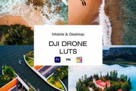 DJI Drone LUTs Color Grading For Video