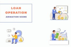 Premiere Pro Financial Loan Animation Scene 44141313