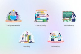 Schooling - Literacy Day and Teachers Day Concepts 47895320