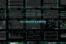 HUD Graphs Elements For Premiere Pro 40871716