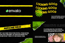 Creative Texture Paper Slides | DaVinci Resolve 51652728