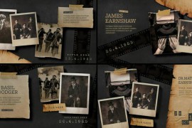 Vintage Documentary Slideshow Video Template 50333064
