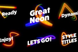 Neon Big Titles 45239144