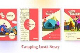 Camping Instagram Story Premiere Pro Template 44604969