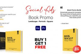 Book Promo Social Ads 45178219