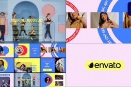 Colorful Endscreens for Premiere Pro 44142955