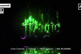 Magic Fire Logo 48140876