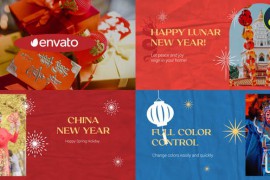 Happy Lunar New Year Scenes for DaVinci Resolve 42462303