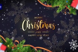 Merry Christmas Text Reveal 2024 48760630