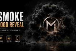 Free Download:Epic Dark Smoke Logo Reveal VFX 64390615