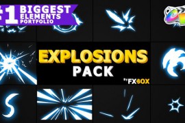 Flash FX Explosion Elements And Transitions | FCPX 23479575