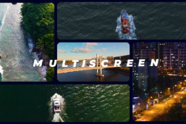 Rhythmic Multiscreen Opener | Split Screen Slideshow 50826327