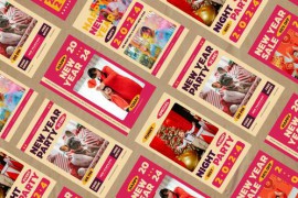 New Year Social Media Stories 50012377