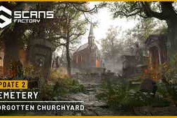 Scans Factory Cemetery – Forgotten Churchyard UE5.1+