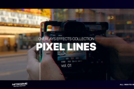 Pixel Sorting Effects Overlays Collection Vol. 01 46400117