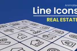 50 Animated Real Estate Line Icons 46697539