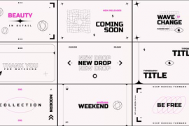 Minimalistic Titles \ FCPX 45461993