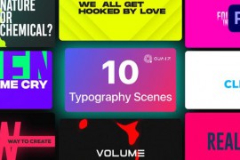 Typography Titles for Premiere Pro Vol. 04 44841243