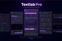 Free Download:Aescripts – Textlab Pro v1.2.0