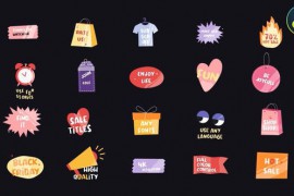 Cartoon Sale Titles for DaVinci Resolve 48801820