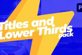 Titles and Lower Thirds - mogrt 22081797