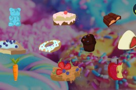 Cartoon Sweets And Fruits Sticker Animations for DaVinci Resolve 48553197