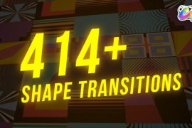 414+ Shape Transitions for FCPX 45956357