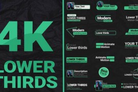 Lower Thirds Pack 4K 48808169