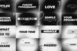 Abstract Animation Text \ FCPX 45755779