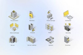 Server System - Isometric Icons 49871271