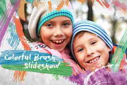 Free Download:Colorful Brush Slideshow 23674567