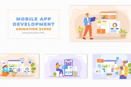 Mobile App Development 2D Character Animation Scene 49459548