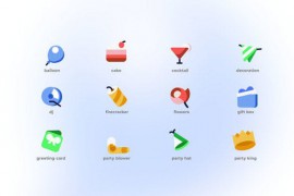 Party - Flat Icons 46765799