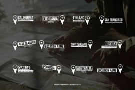 Location TItles | After Effects 48991009