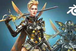 Udemy – Full game character in Blender course - Moth Girl