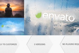 Water Drops Logo Reveal 14494848