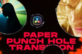 Paper Punch Hole Transitions | DaVinci Resolve 50833258