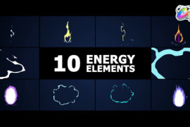 Energy Elements | FCPX 52355683