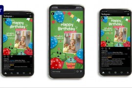 Happy Birthday | Vertical MOGRT 42788974