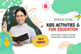 Kids Slides Promo MOGRT 48592220