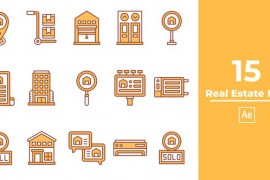 Real Estate Icon After Effect 46067228