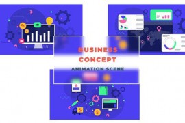 Online Business Concept Animation 43396660