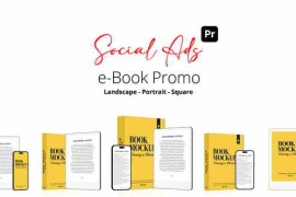 e-Book Promo Social Ads for Premiere Pro 56560383