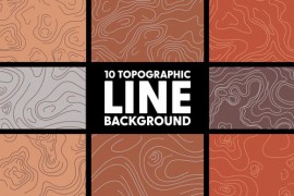 Topographic Line Background 50474398