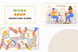 Creative Skills Workshop Animation Scene 46414109