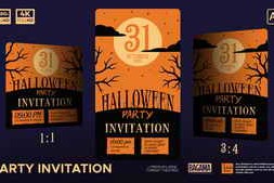 Free Download:Halloween Invitation 60094106