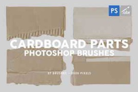Free Download:GraphicRiver – 37 Damaged Cardboard Parts Photoshop Stamp Brushes 29575867