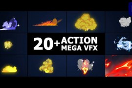 Action Mega VFX Pack | Premiere Pro MOGRT 43407377